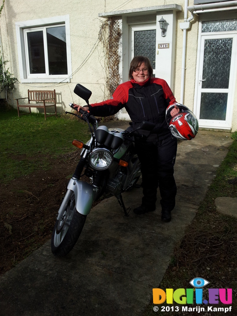 20130130_135454 Jenni and her new bike